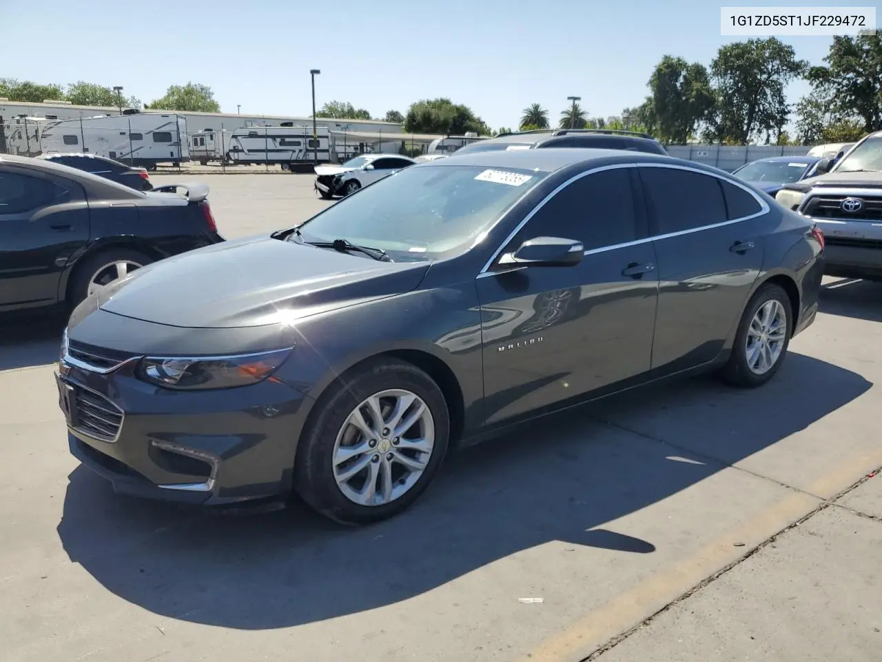 2018 Chevrolet Malibu Lt VIN: 1G1ZD5ST1JF229472 Lot: 62773055
