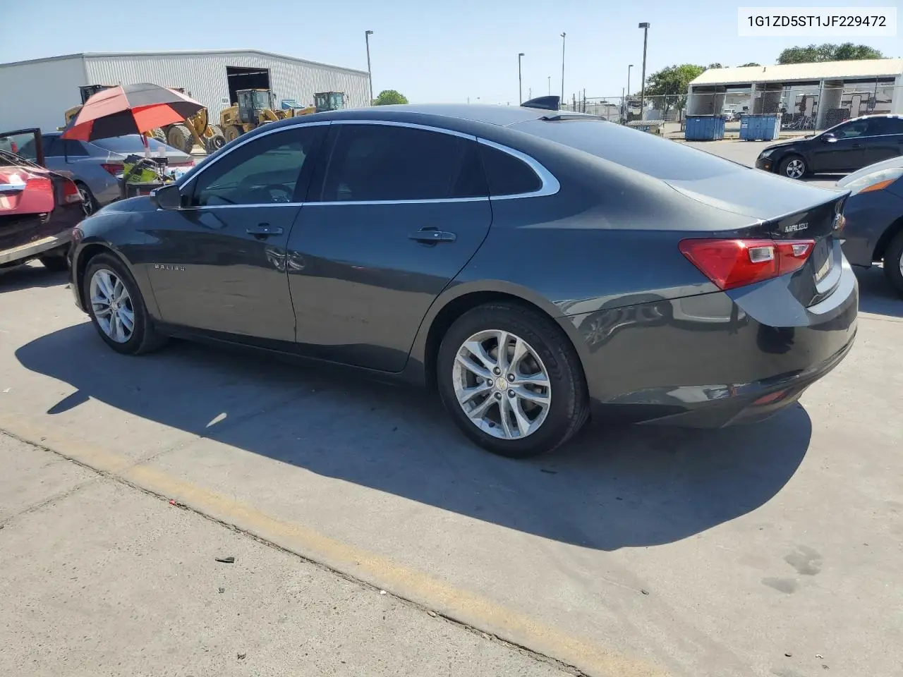 2018 Chevrolet Malibu Lt VIN: 1G1ZD5ST1JF229472 Lot: 62773055