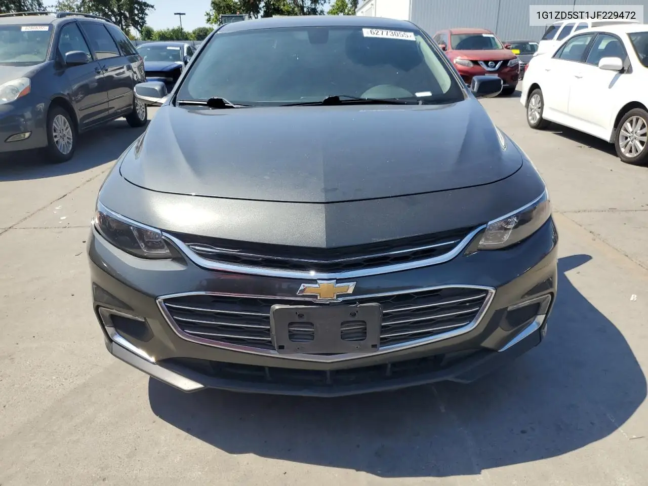 2018 Chevrolet Malibu Lt VIN: 1G1ZD5ST1JF229472 Lot: 62773055