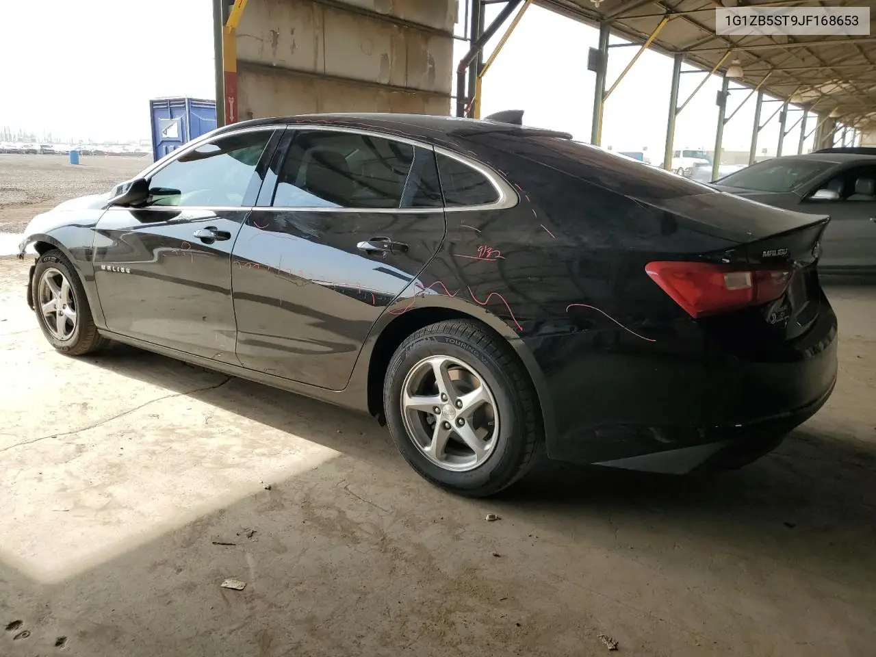2018 Chevrolet Malibu Ls VIN: 1G1ZB5ST9JF168653 Lot: 62936985