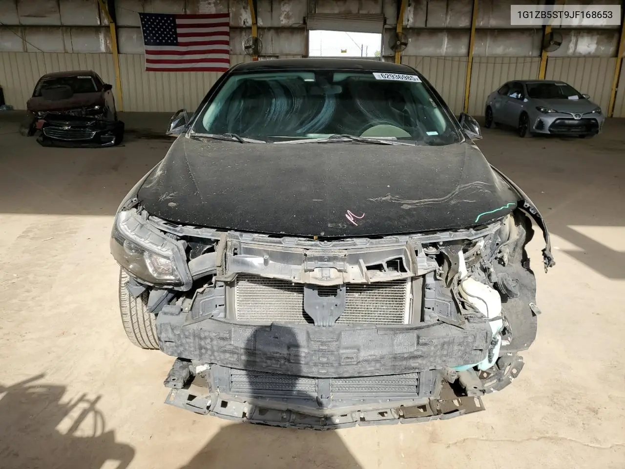 2018 Chevrolet Malibu Ls VIN: 1G1ZB5ST9JF168653 Lot: 62936985