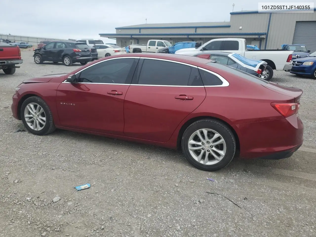 2018 Chevrolet Malibu Lt VIN: 1G1ZD5ST1JF140355 Lot: 62949355