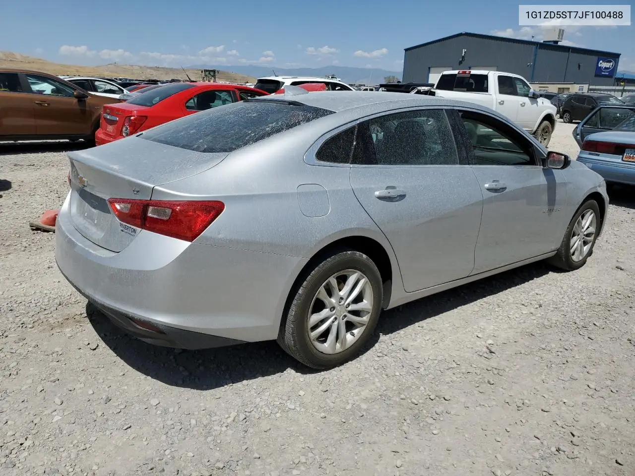 2018 Chevrolet Malibu Lt VIN: 1G1ZD5ST7JF100488 Lot: 65650565