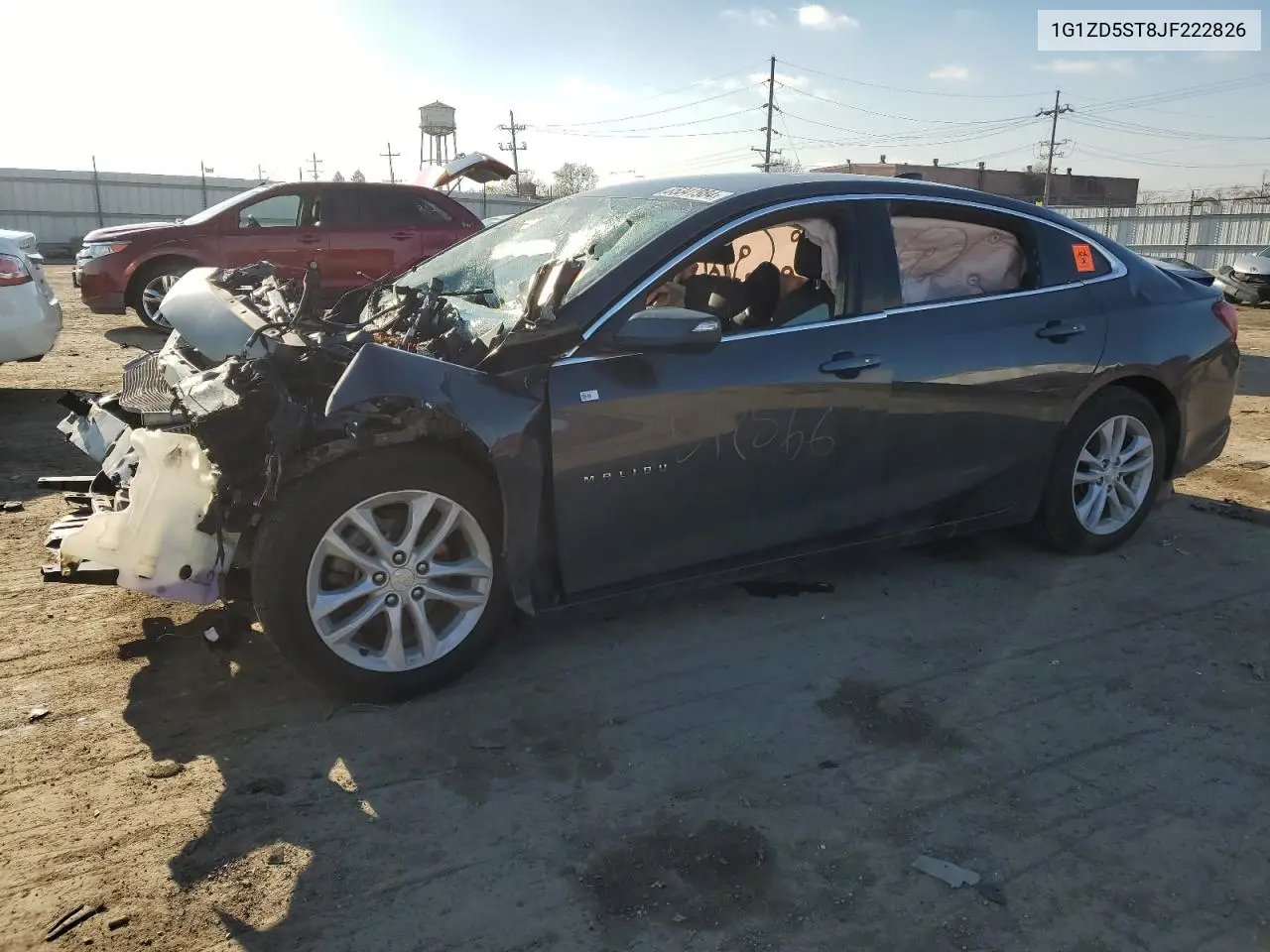 2018 Chevrolet Malibu Lt VIN: 1G1ZD5ST8JF222826 Lot: 85341984