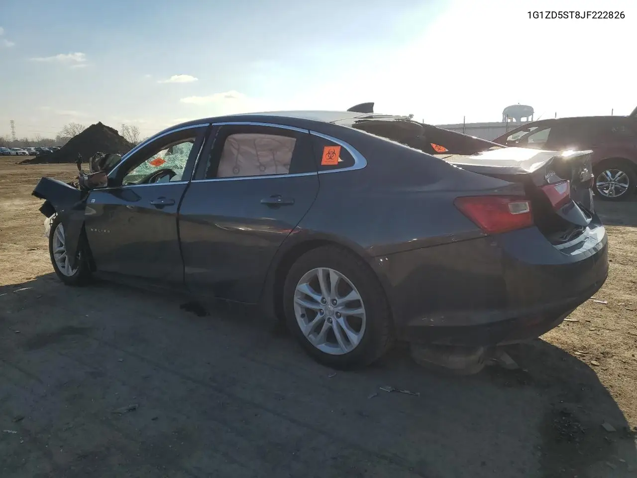 2018 Chevrolet Malibu Lt VIN: 1G1ZD5ST8JF222826 Lot: 85341984