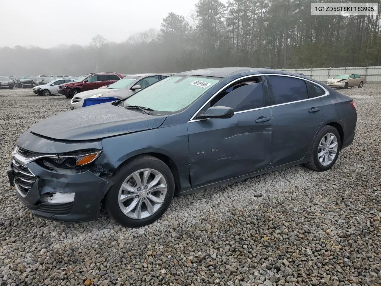 2019 Chevrolet Malibu Lt VIN: 1G1ZD5ST8KF183995 Lot: 51336135