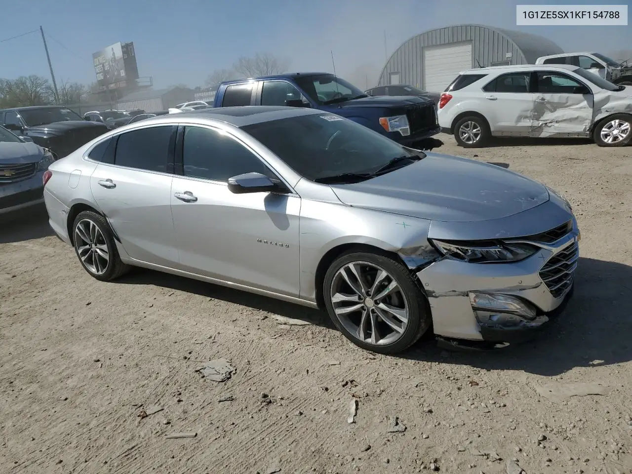 2019 Chevrolet Malibu Premier VIN: 1G1ZE5SX1KF154788 Lot: 52336025