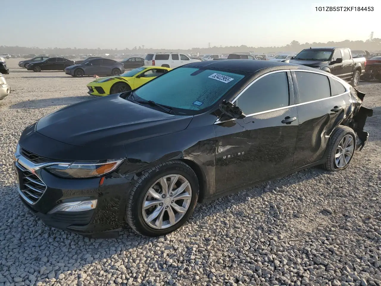 2019 Chevrolet Malibu Ls VIN: 1G1ZB5ST2KF184453 Lot: 52422955