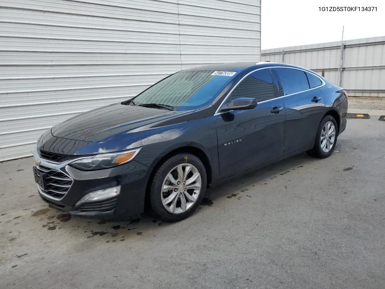 2019 Chevrolet Malibu Lt VIN: 1G1ZD5ST0KF134371 Lot: 54776305