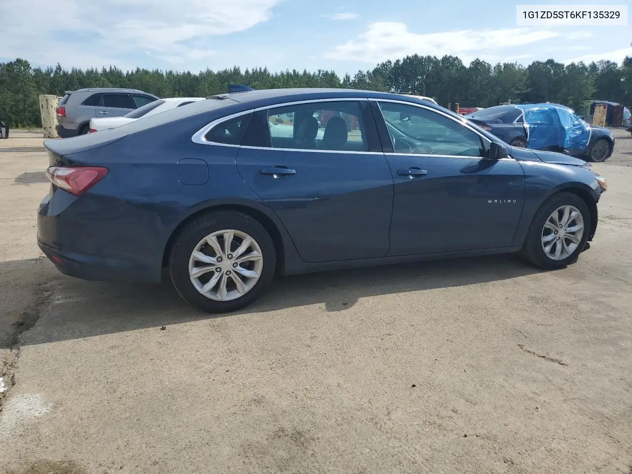 2019 Chevrolet Malibu Lt VIN: 1G1ZD5ST6KF135329 Lot: 56452185