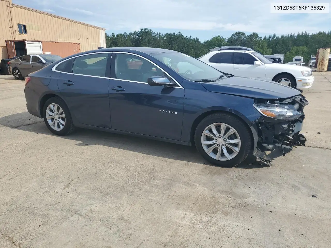 2019 Chevrolet Malibu Lt VIN: 1G1ZD5ST6KF135329 Lot: 56452185