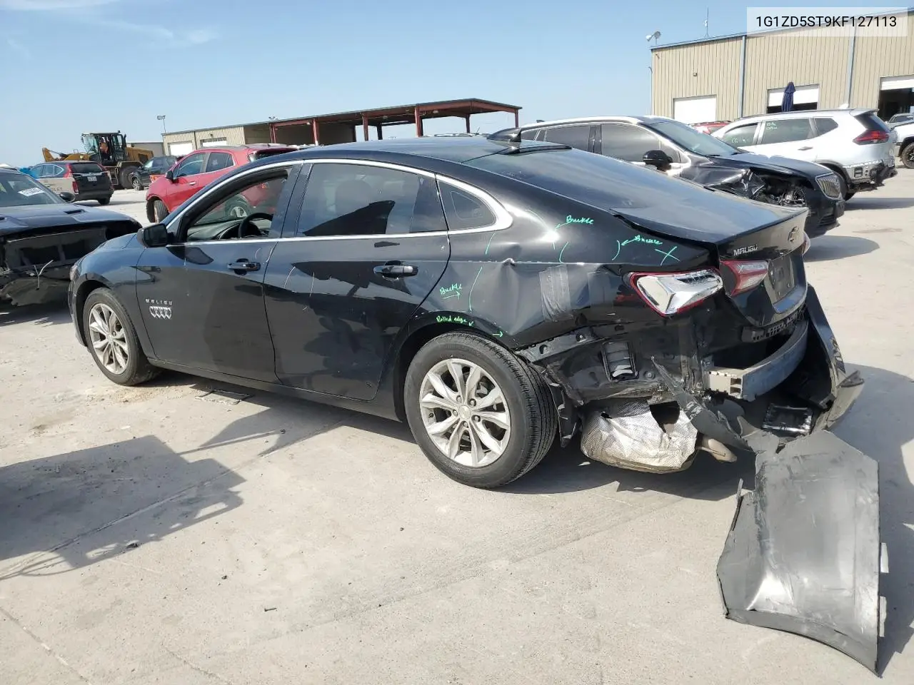2019 Chevrolet Malibu Lt VIN: 1G1ZD5ST9KF127113 Lot: 56585305