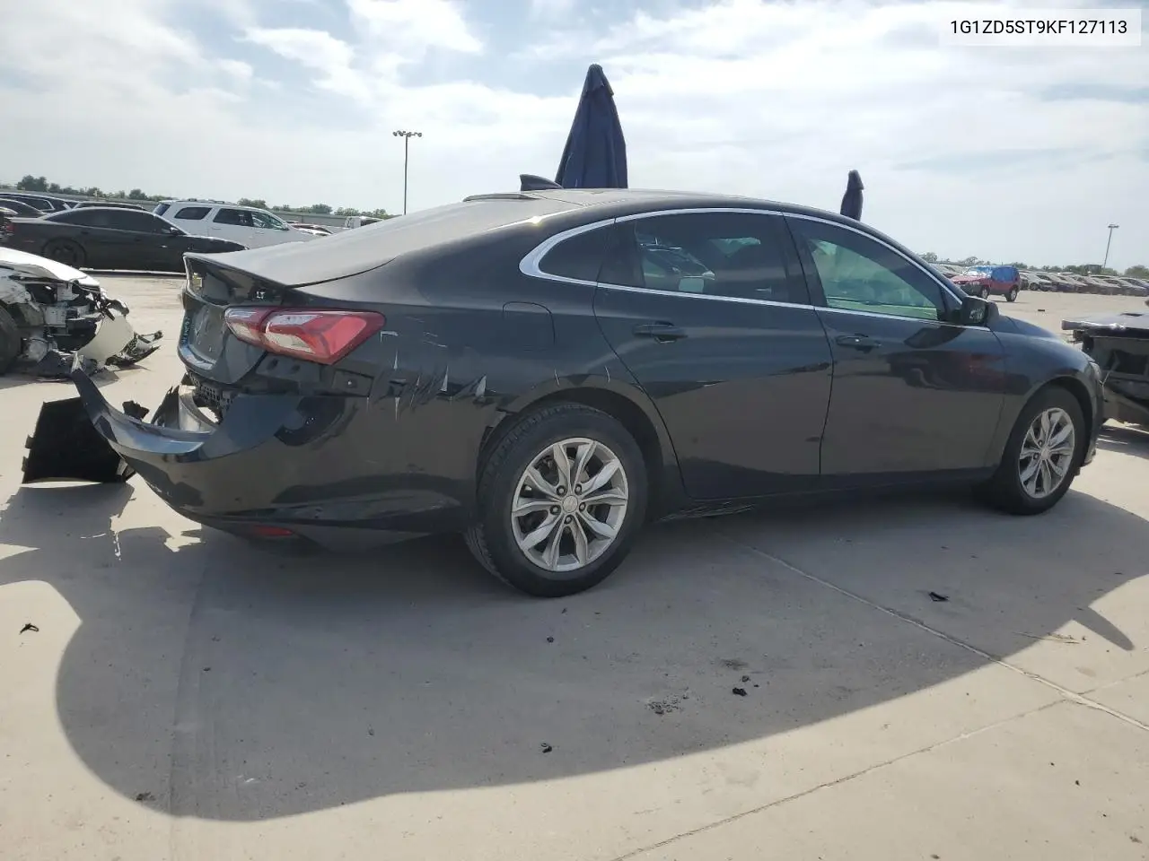 2019 Chevrolet Malibu Lt VIN: 1G1ZD5ST9KF127113 Lot: 56585305