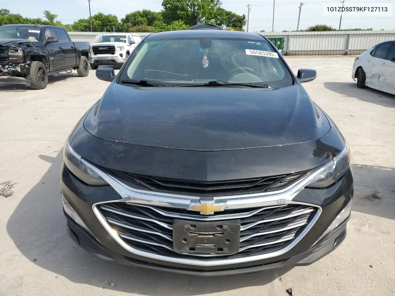 2019 Chevrolet Malibu Lt VIN: 1G1ZD5ST9KF127113 Lot: 56585305