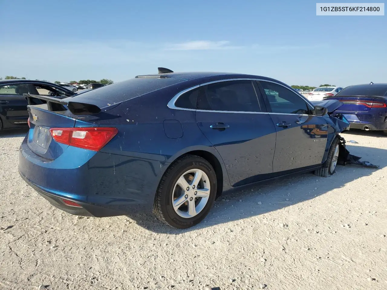 2019 Chevrolet Malibu Ls VIN: 1G1ZB5ST6KF214800 Lot: 57029425