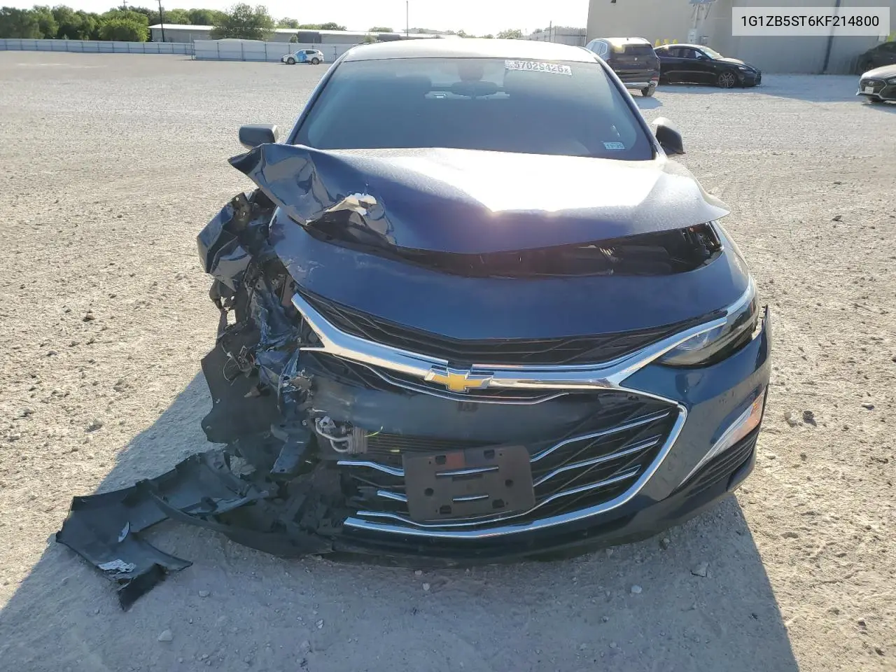 2019 Chevrolet Malibu Ls VIN: 1G1ZB5ST6KF214800 Lot: 57029425