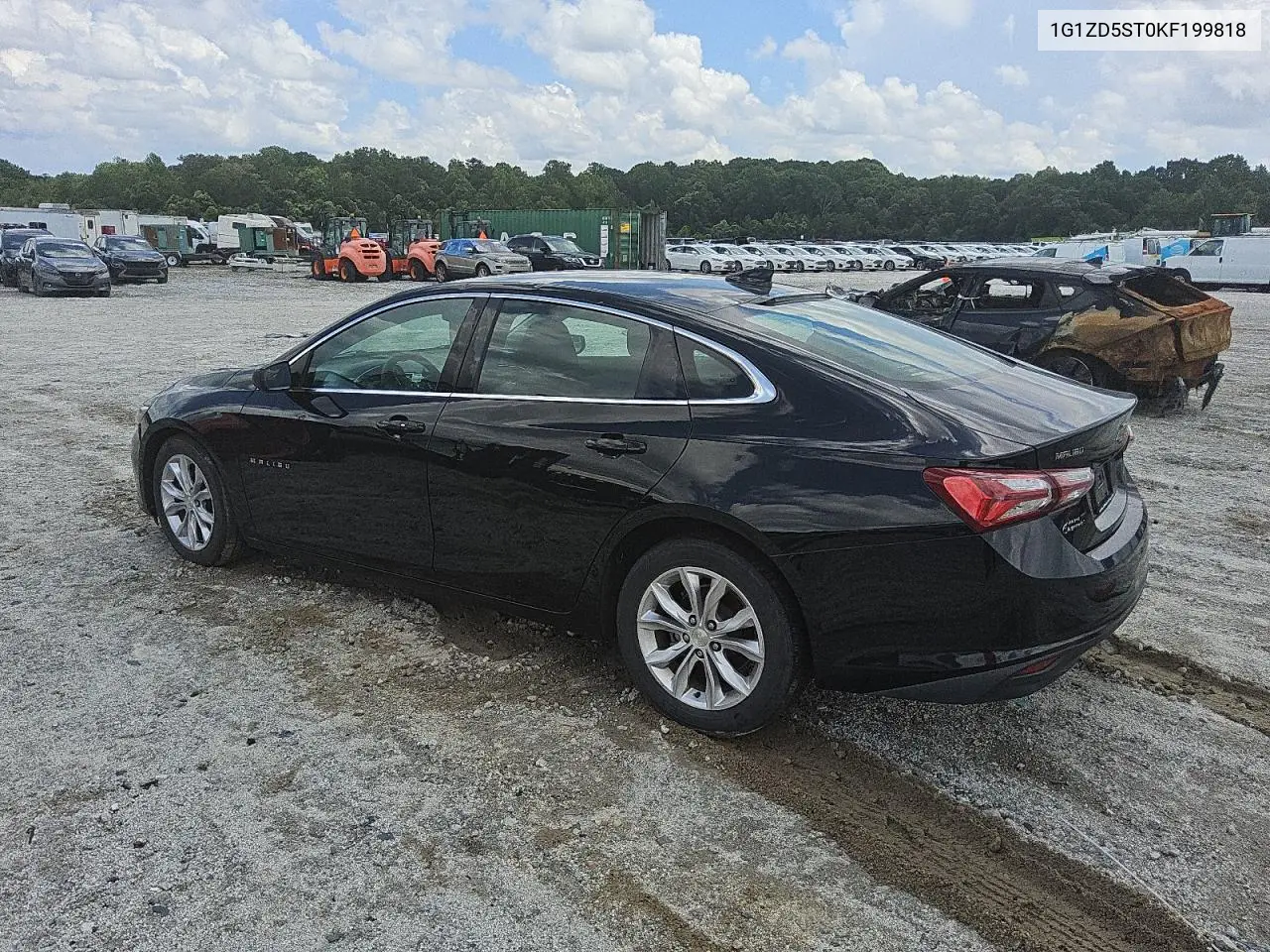 2019 Chevrolet Malibu Lt VIN: 1G1ZD5ST0KF199818 Lot: 61365165