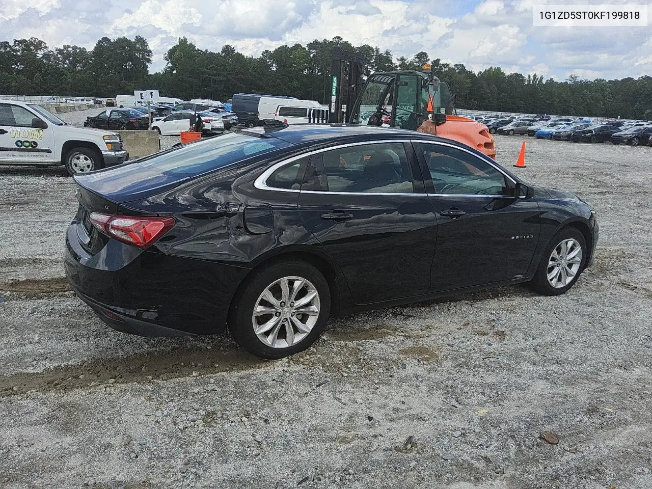 2019 Chevrolet Malibu Lt VIN: 1G1ZD5ST0KF199818 Lot: 61365165
