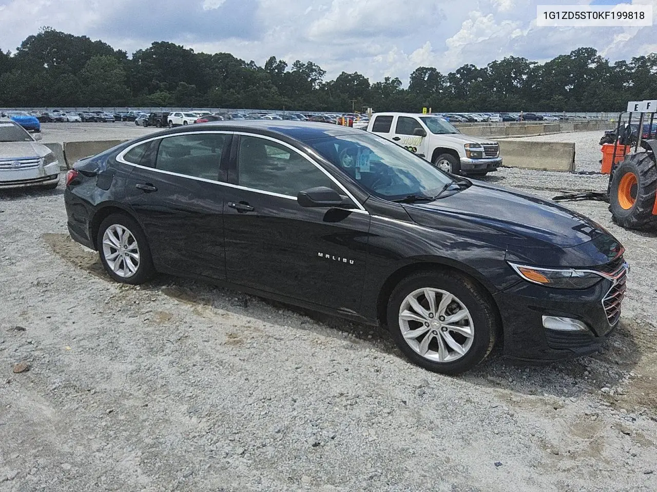 2019 Chevrolet Malibu Lt VIN: 1G1ZD5ST0KF199818 Lot: 61365165