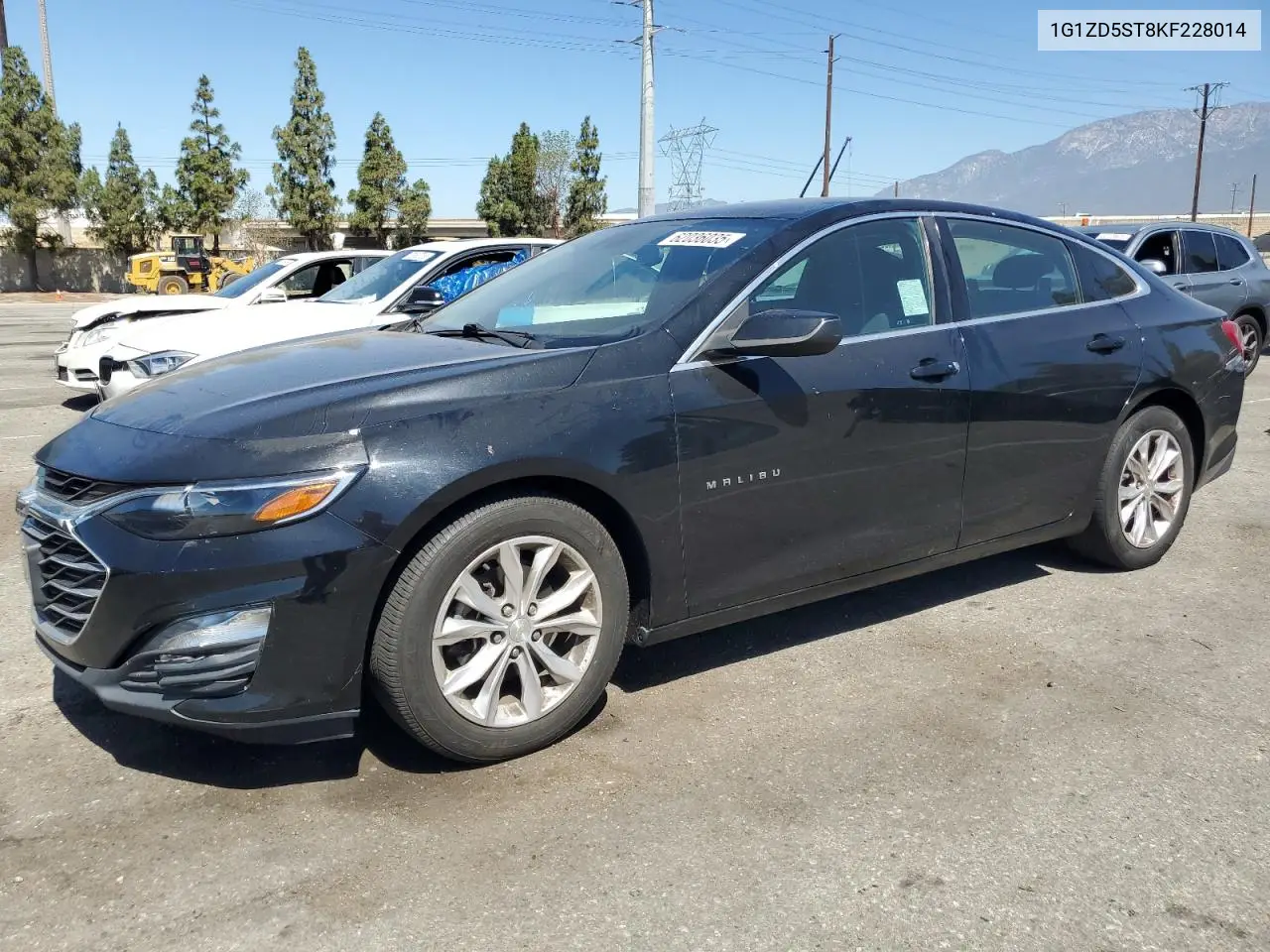 2019 Chevrolet Malibu Lt VIN: 1G1ZD5ST8KF228014 Lot: 62036035