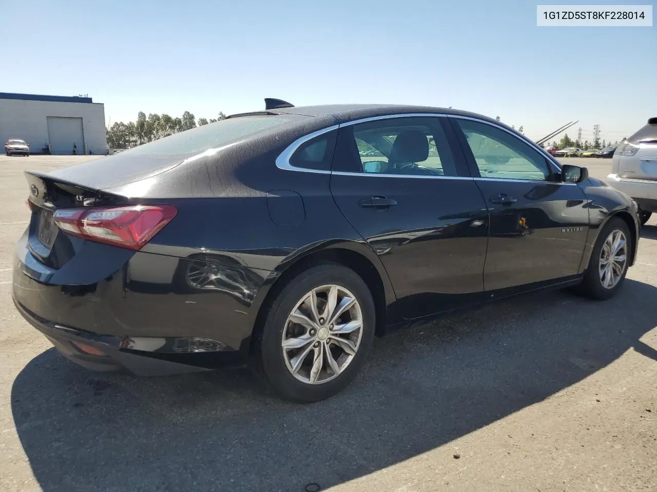 2019 Chevrolet Malibu Lt VIN: 1G1ZD5ST8KF228014 Lot: 62036035