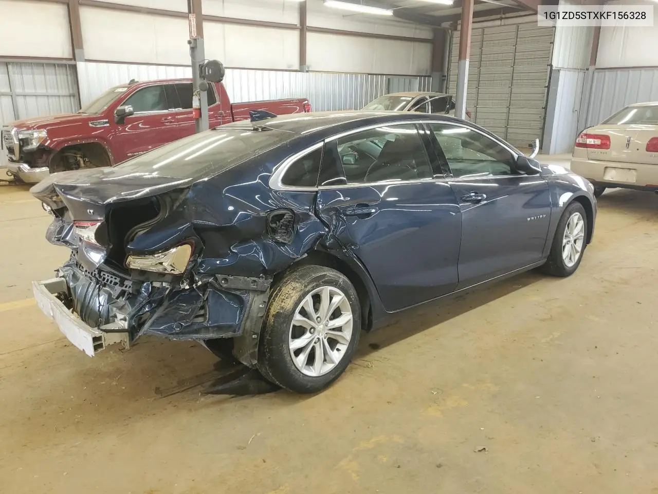 2019 Chevrolet Malibu Lt VIN: 1G1ZD5STXKF156328 Lot: 62105735