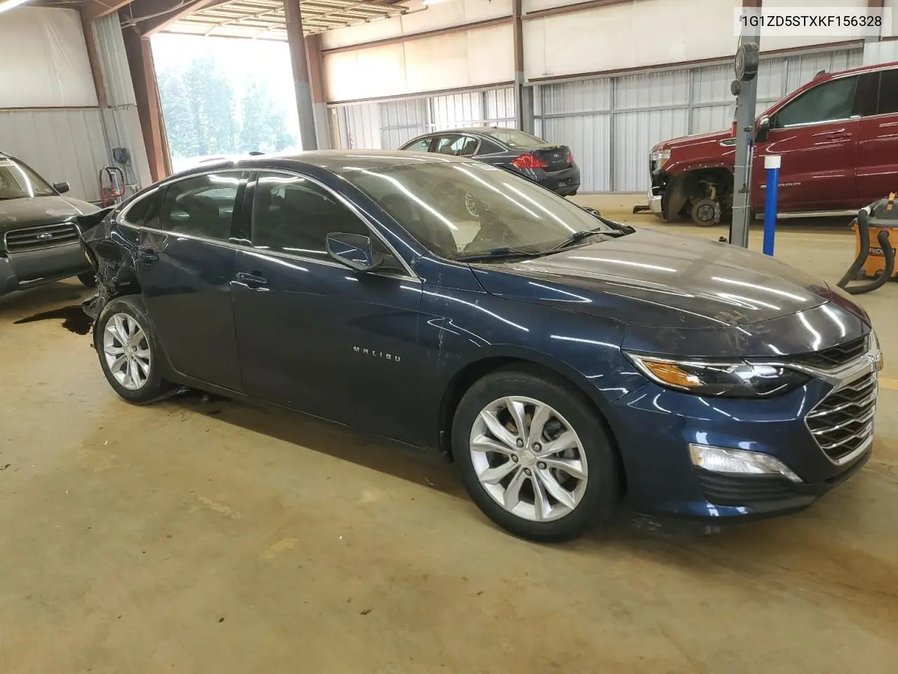 2019 Chevrolet Malibu Lt VIN: 1G1ZD5STXKF156328 Lot: 62105735