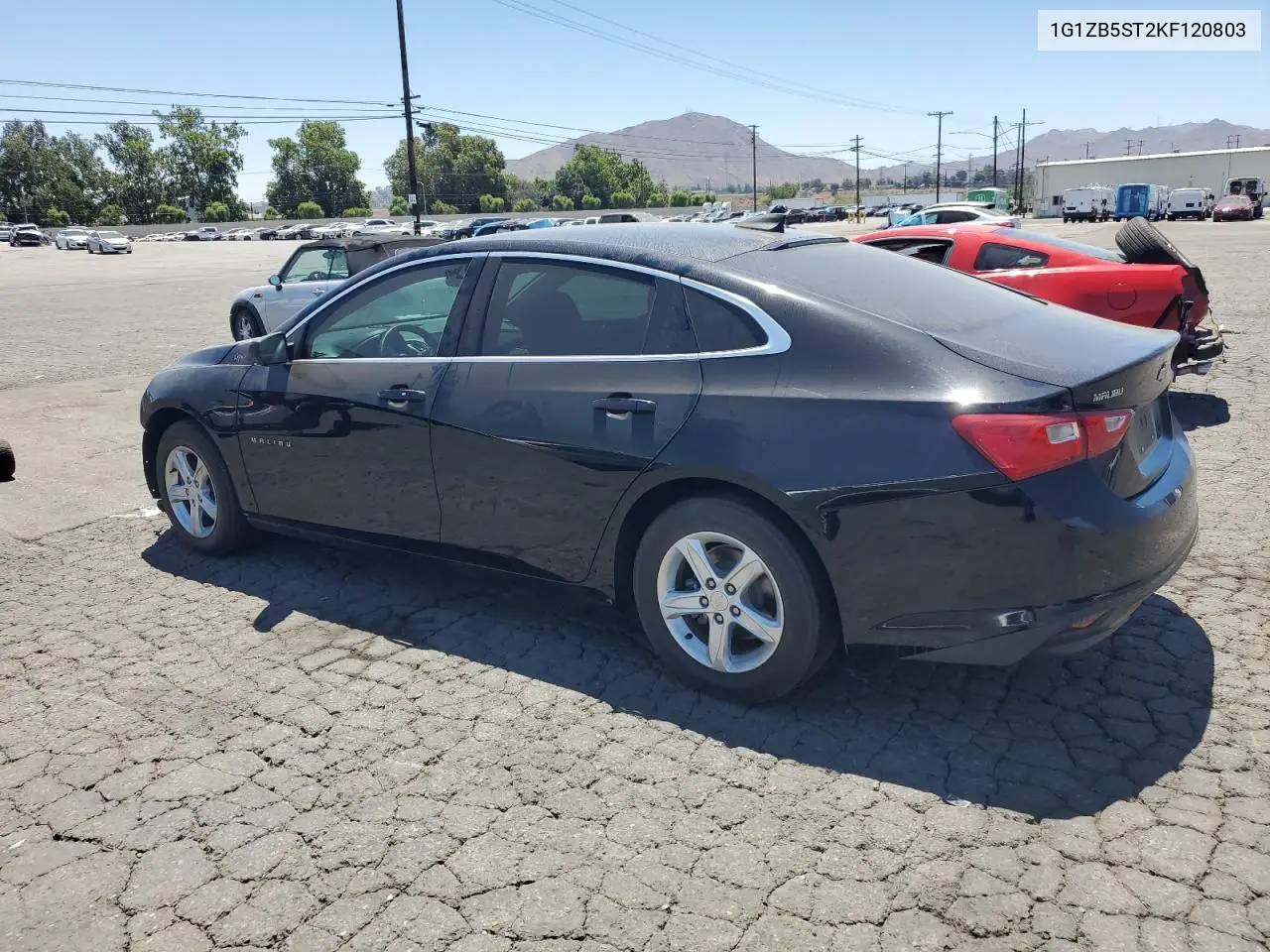 2019 Chevrolet Malibu Ls VIN: 1G1ZB5ST2KF120803 Lot: 62153205