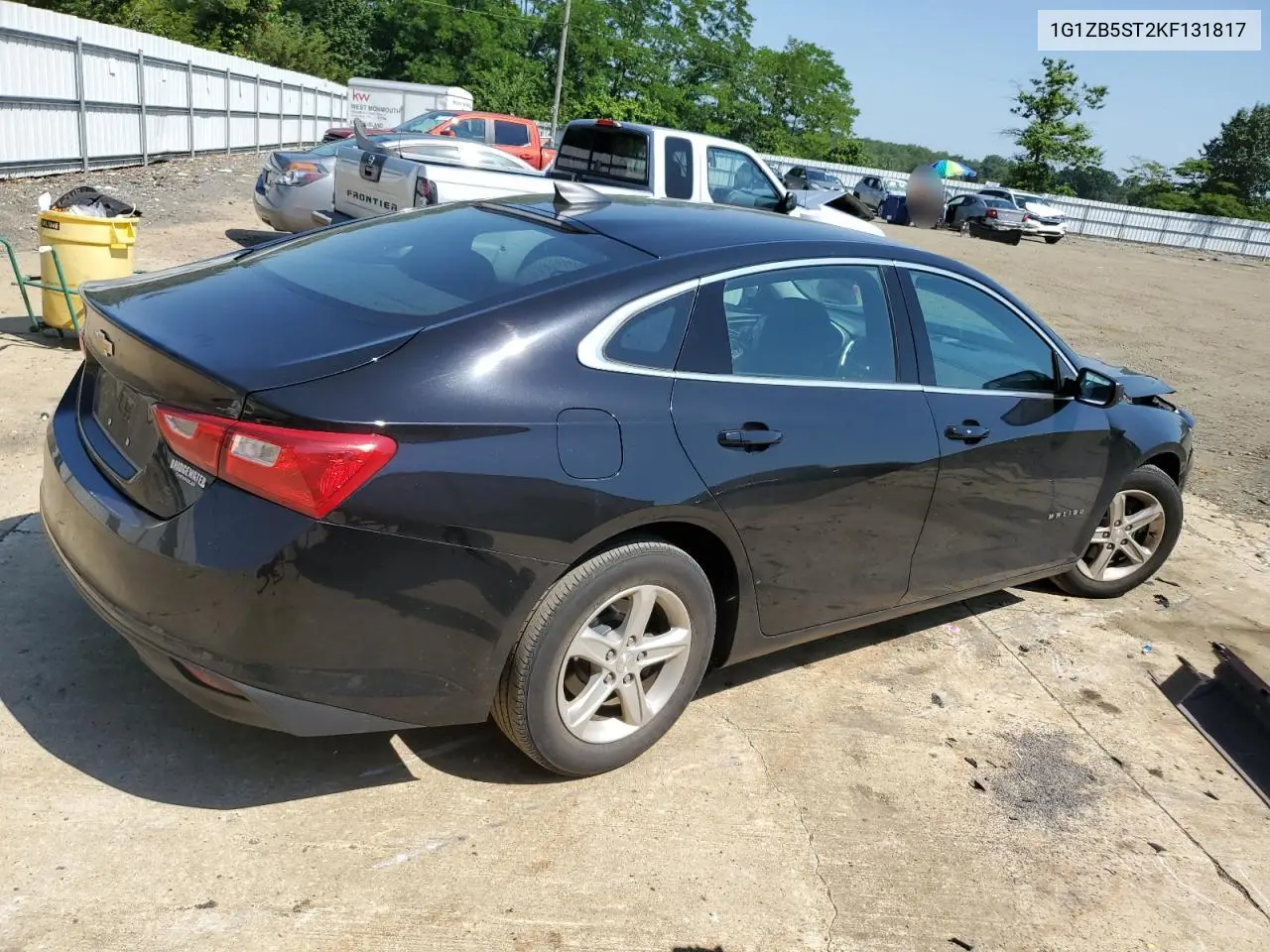2019 Chevrolet Malibu Ls VIN: 1G1ZB5ST2KF131817 Lot: 62232565