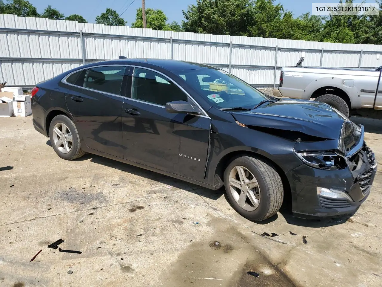 2019 Chevrolet Malibu Ls VIN: 1G1ZB5ST2KF131817 Lot: 62232565