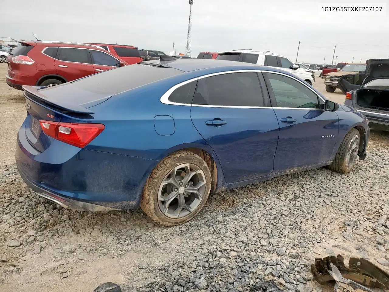 2019 Chevrolet Malibu Rs VIN: 1G1ZG5STXKF207107 Lot: 62484935