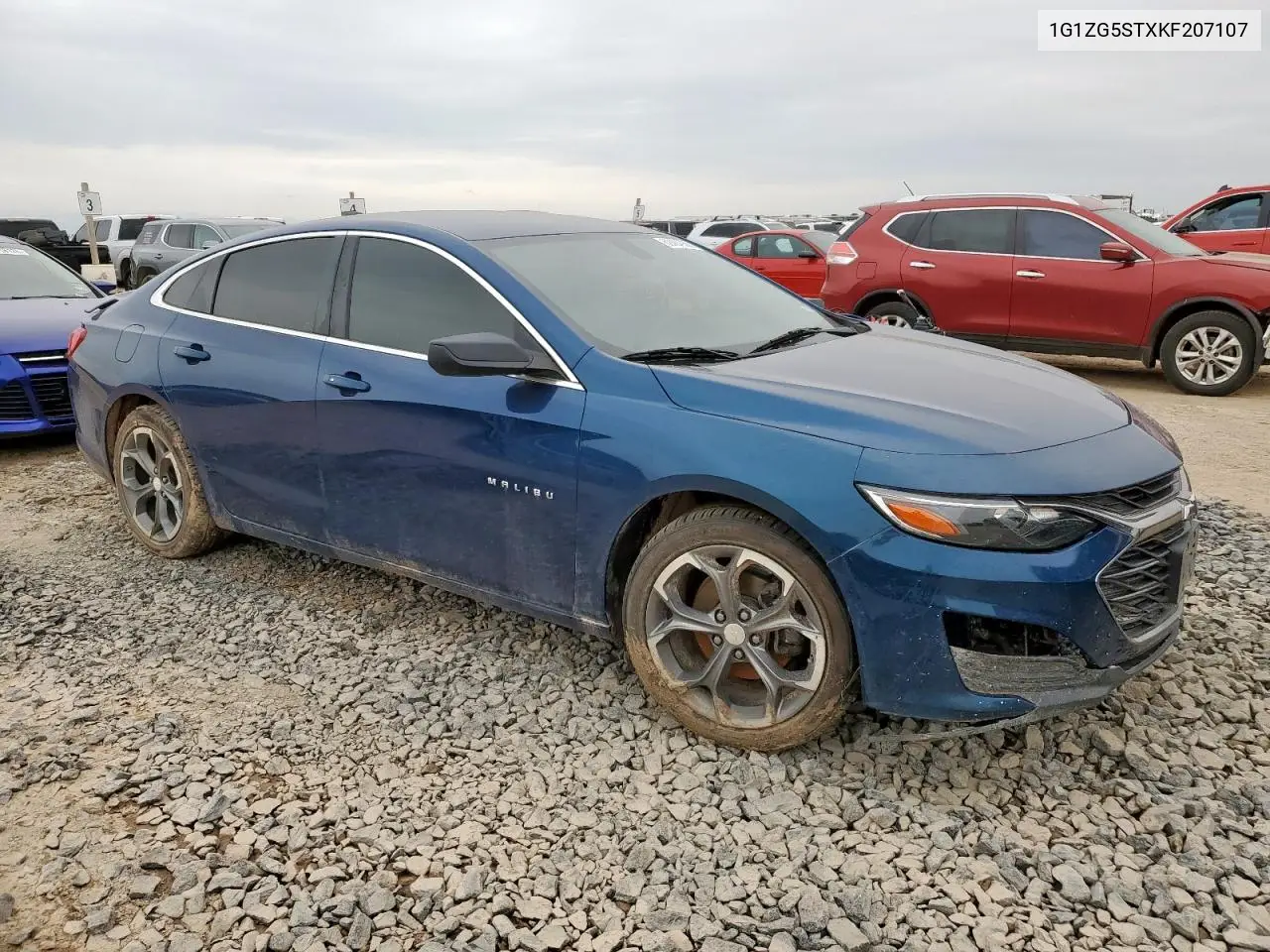 2019 Chevrolet Malibu Rs VIN: 1G1ZG5STXKF207107 Lot: 62484935