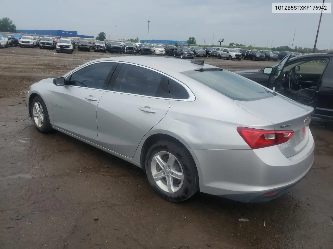 2019 Chevrolet Malibu Ls VIN: 1G1ZB5STXKF176942 Lot: 62558425