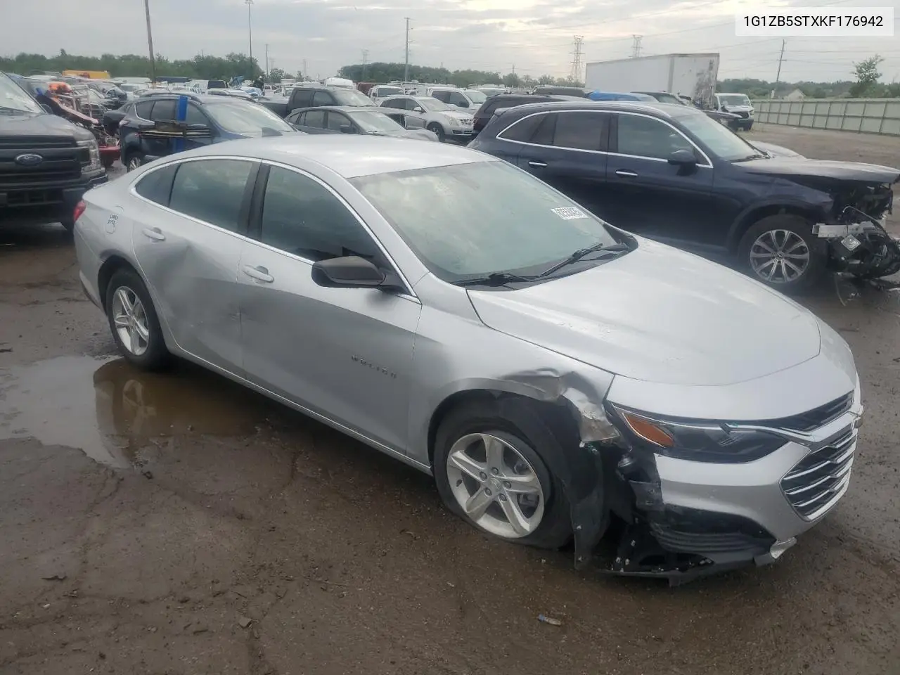 2019 Chevrolet Malibu Ls VIN: 1G1ZB5STXKF176942 Lot: 62558425