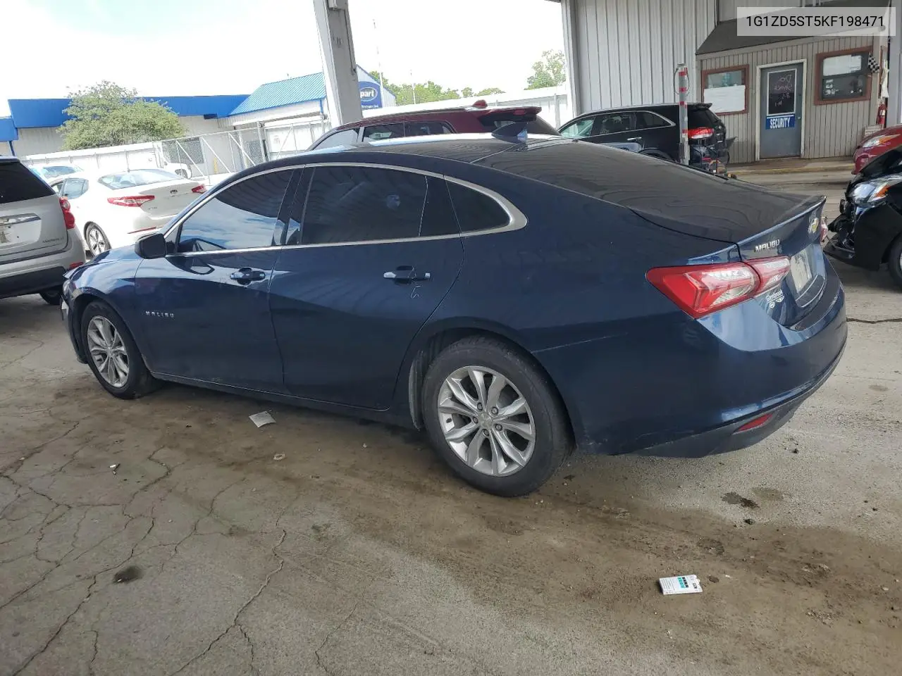 2019 Chevrolet Malibu Lt VIN: 1G1ZD5ST5KF198471 Lot: 62836465