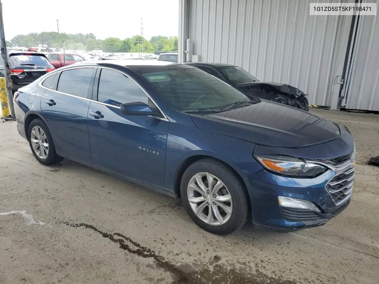 2019 Chevrolet Malibu Lt VIN: 1G1ZD5ST5KF198471 Lot: 62836465