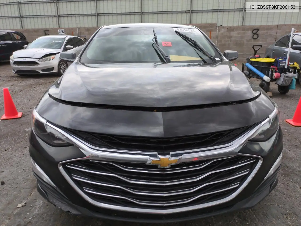 2019 Chevrolet Malibu Ls VIN: 1G1ZB5ST3KF206153 Lot: 62916525
