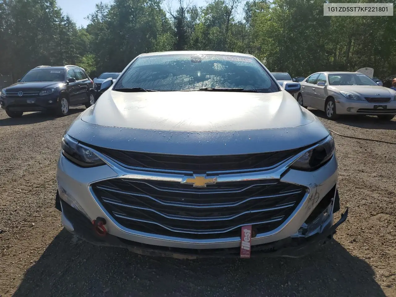 2019 Chevrolet Malibu Lt VIN: 1G1ZD5ST7KF221801 Lot: 62941845