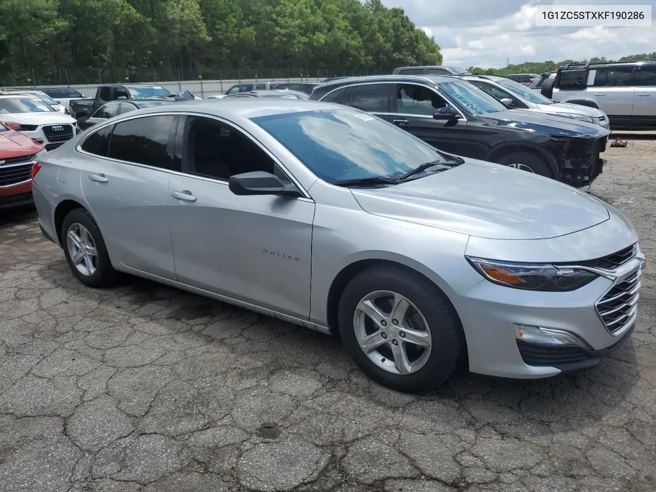 2019 Chevrolet Malibu Ls VIN: 1G1ZC5STXKF190286 Lot: 62996925