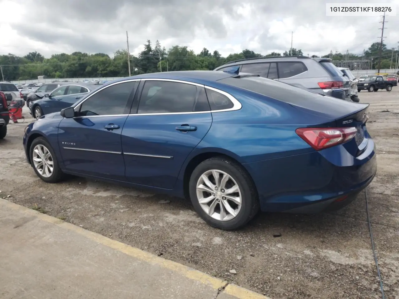 2019 Chevrolet Malibu Lt VIN: 1G1ZD5ST1KF188276 Lot: 63072305