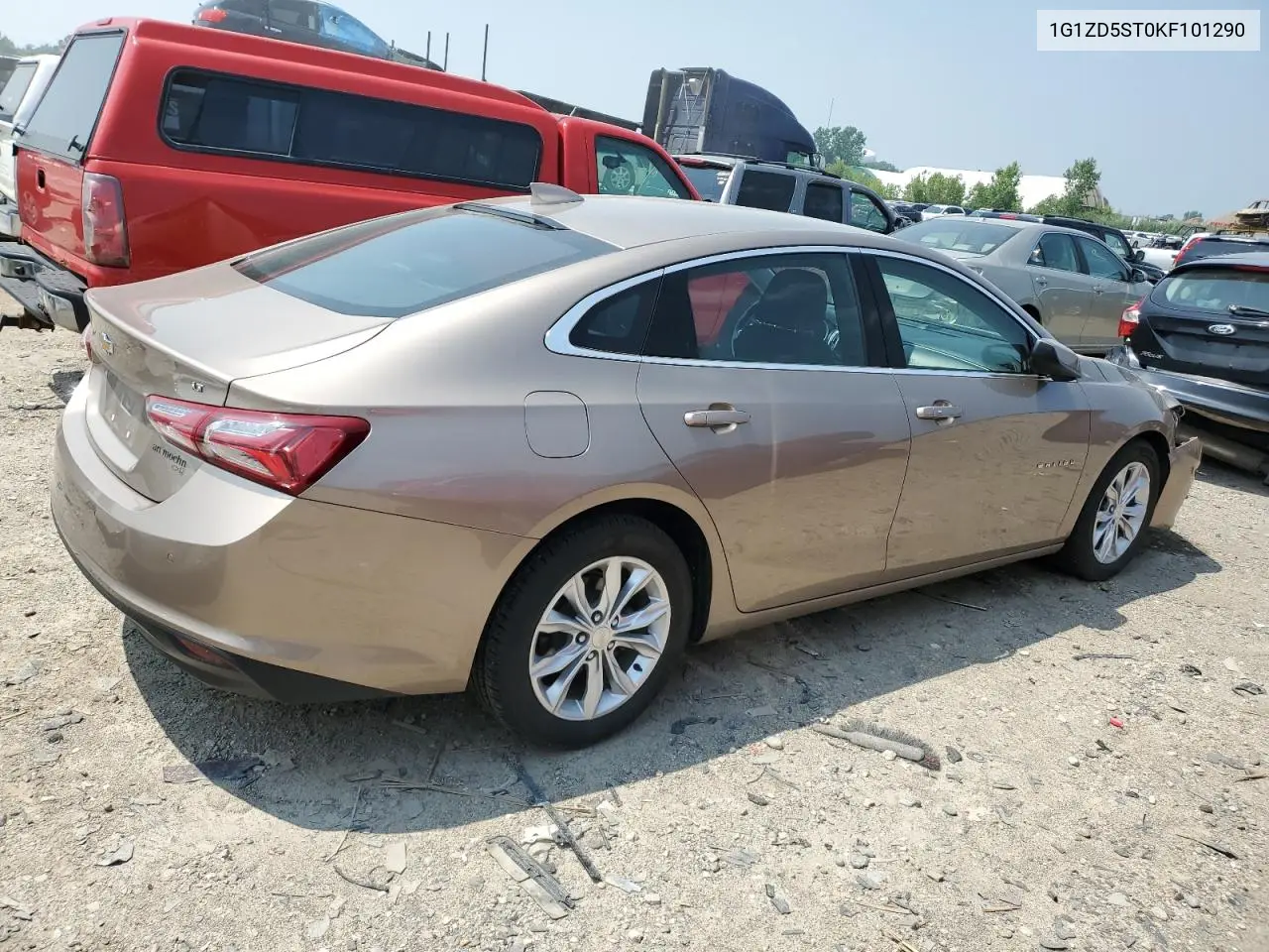 1G1ZD5ST0KF101290 2019 Chevrolet Malibu Lt