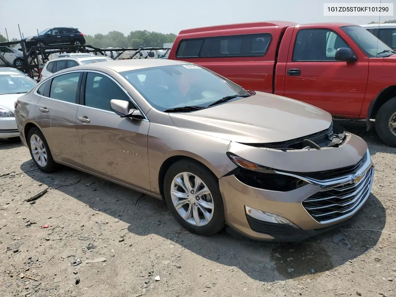 1G1ZD5ST0KF101290 2019 Chevrolet Malibu Lt