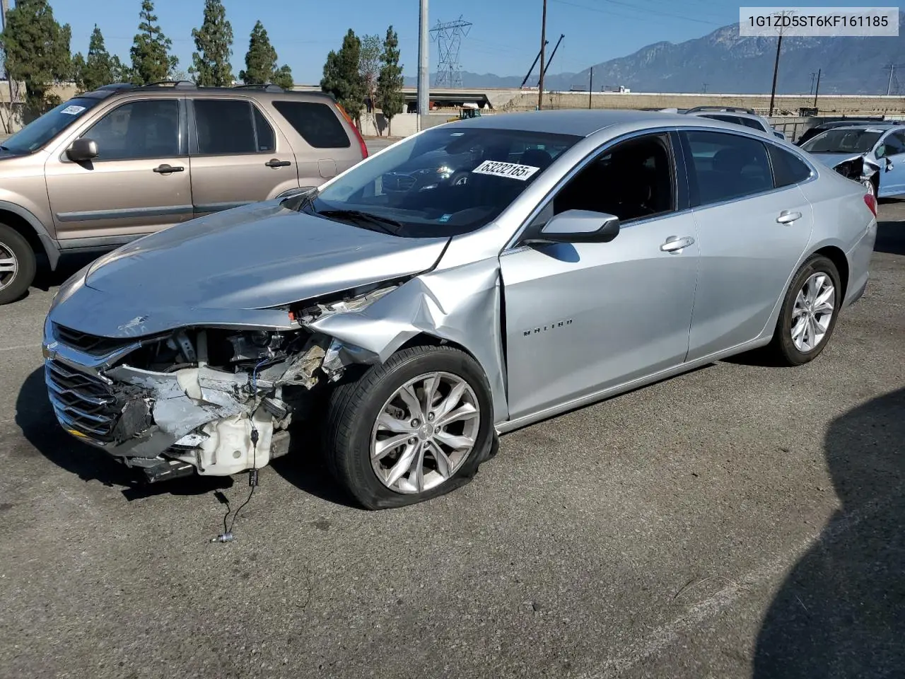 2019 Chevrolet Malibu Lt VIN: 1G1ZD5ST6KF161185 Lot: 63232165