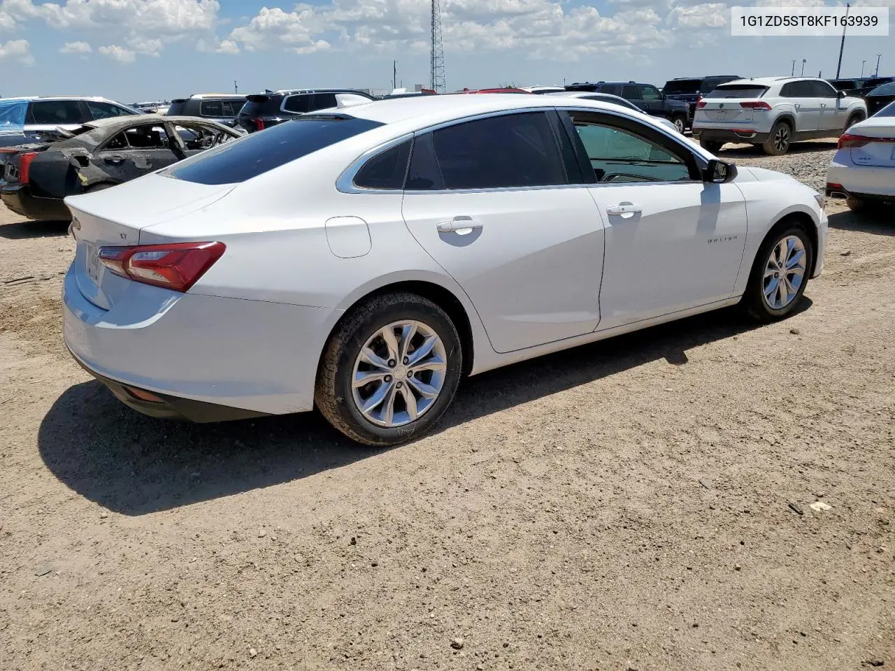2019 Chevrolet Malibu Lt VIN: 1G1ZD5ST8KF163939 Lot: 65661905