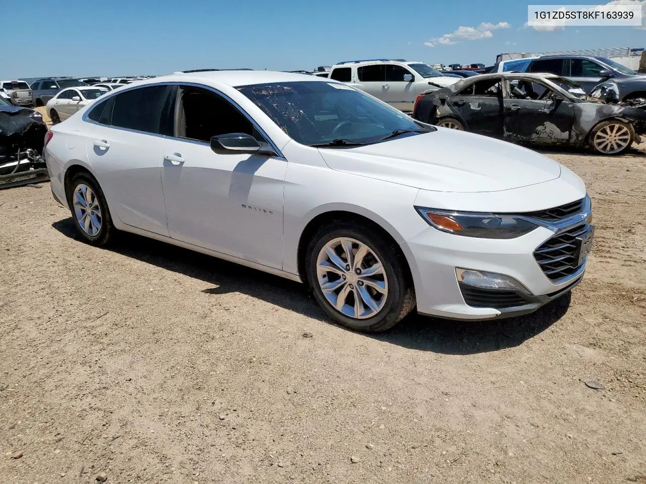 2019 Chevrolet Malibu Lt VIN: 1G1ZD5ST8KF163939 Lot: 65661905