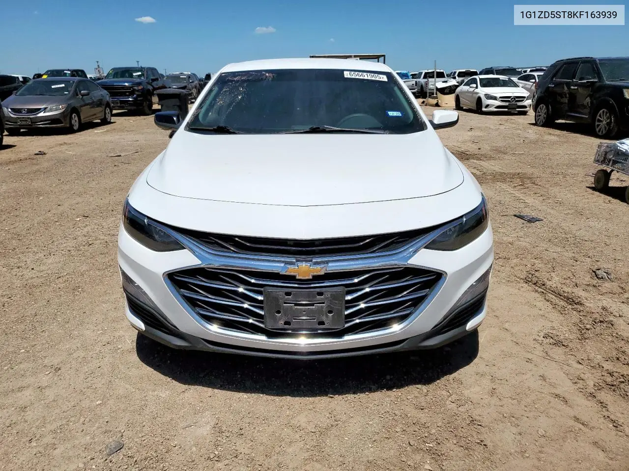 2019 Chevrolet Malibu Lt VIN: 1G1ZD5ST8KF163939 Lot: 65661905