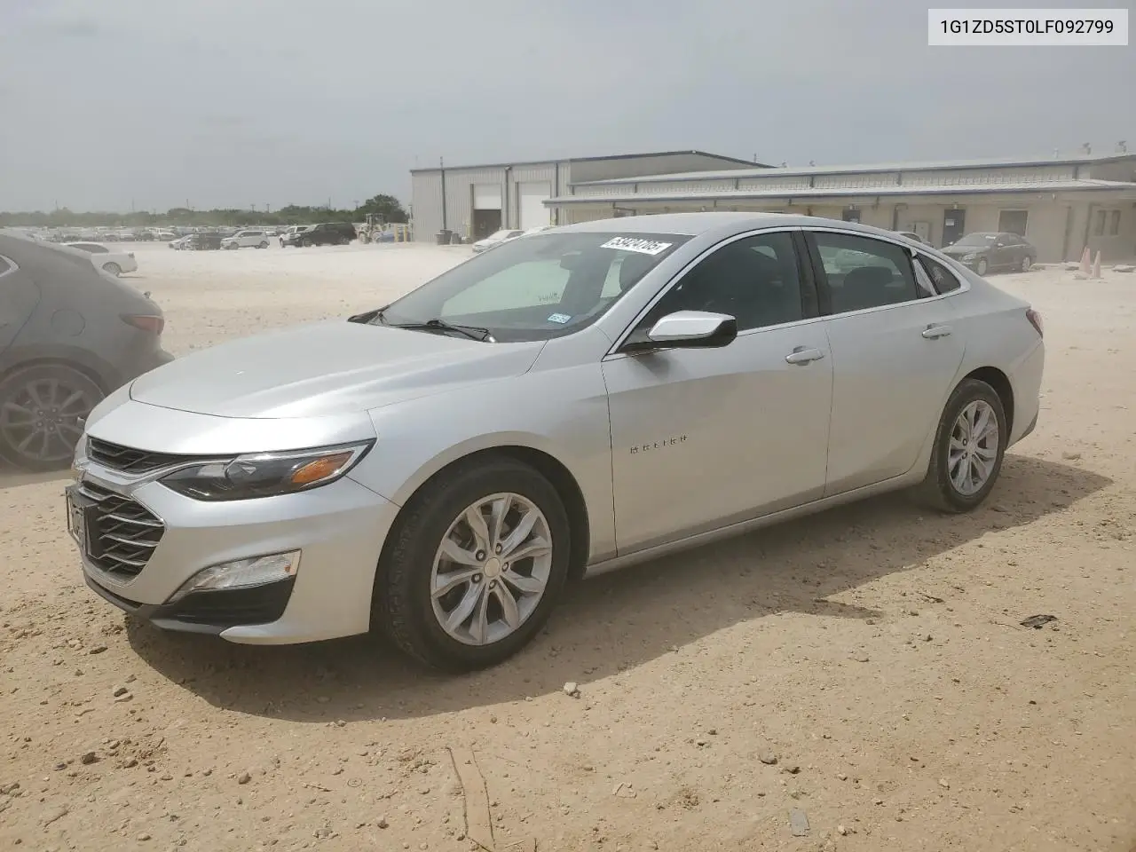 2020 Chevrolet Malibu Lt VIN: 1G1ZD5ST0LF092799 Lot: 53424705