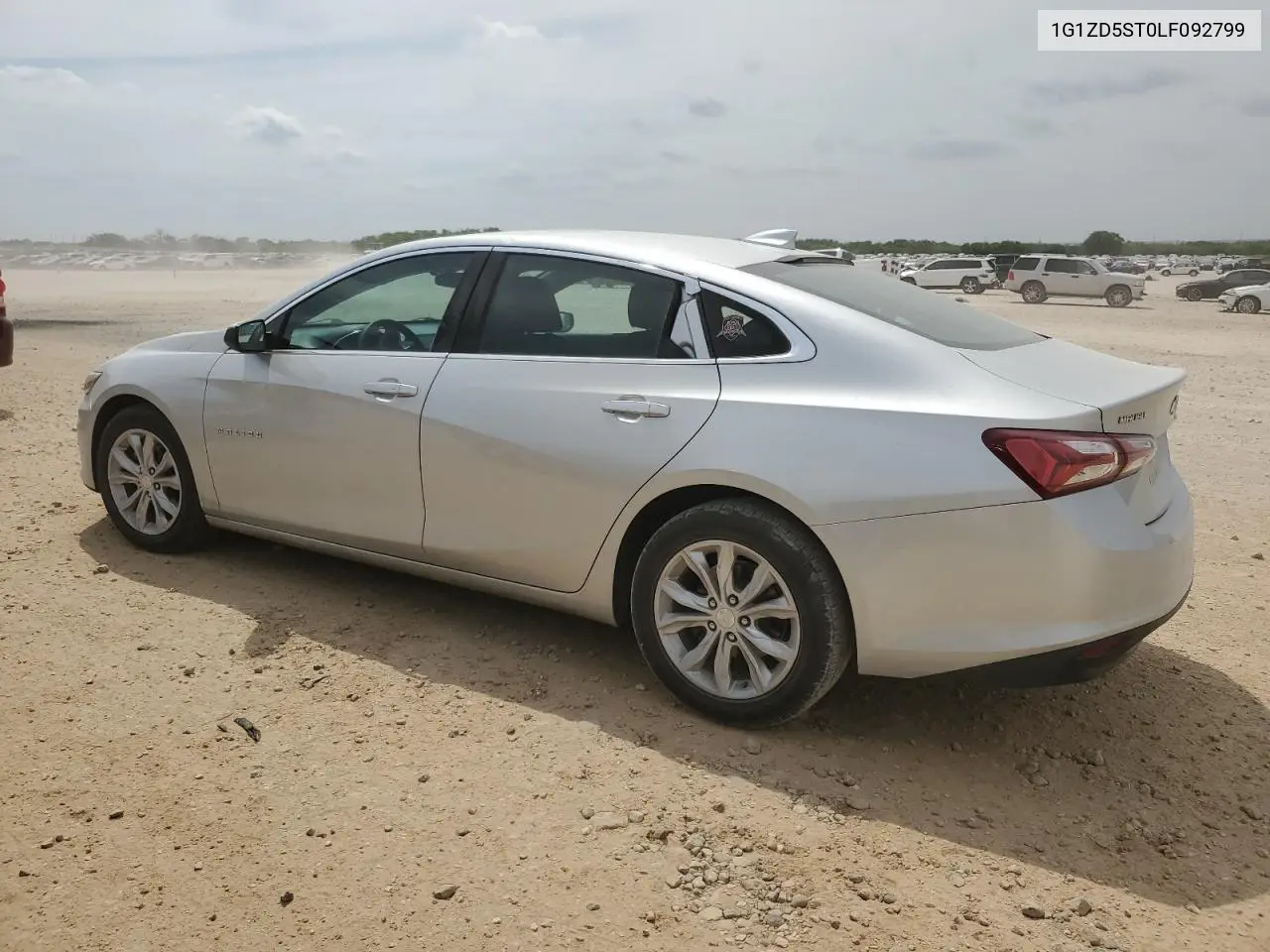 2020 Chevrolet Malibu Lt VIN: 1G1ZD5ST0LF092799 Lot: 53424705