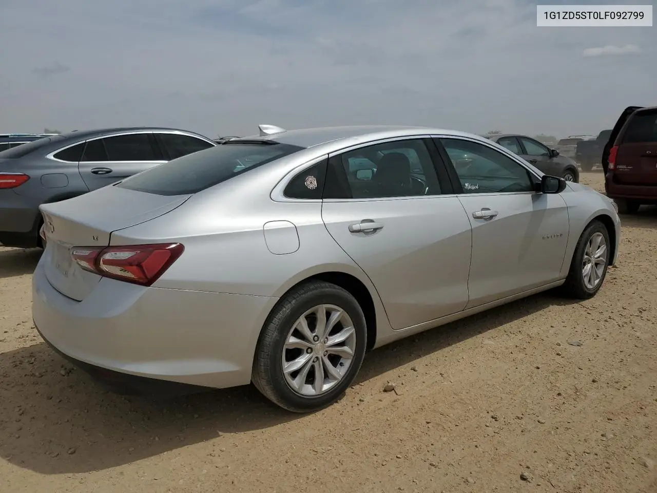 2020 Chevrolet Malibu Lt VIN: 1G1ZD5ST0LF092799 Lot: 53424705