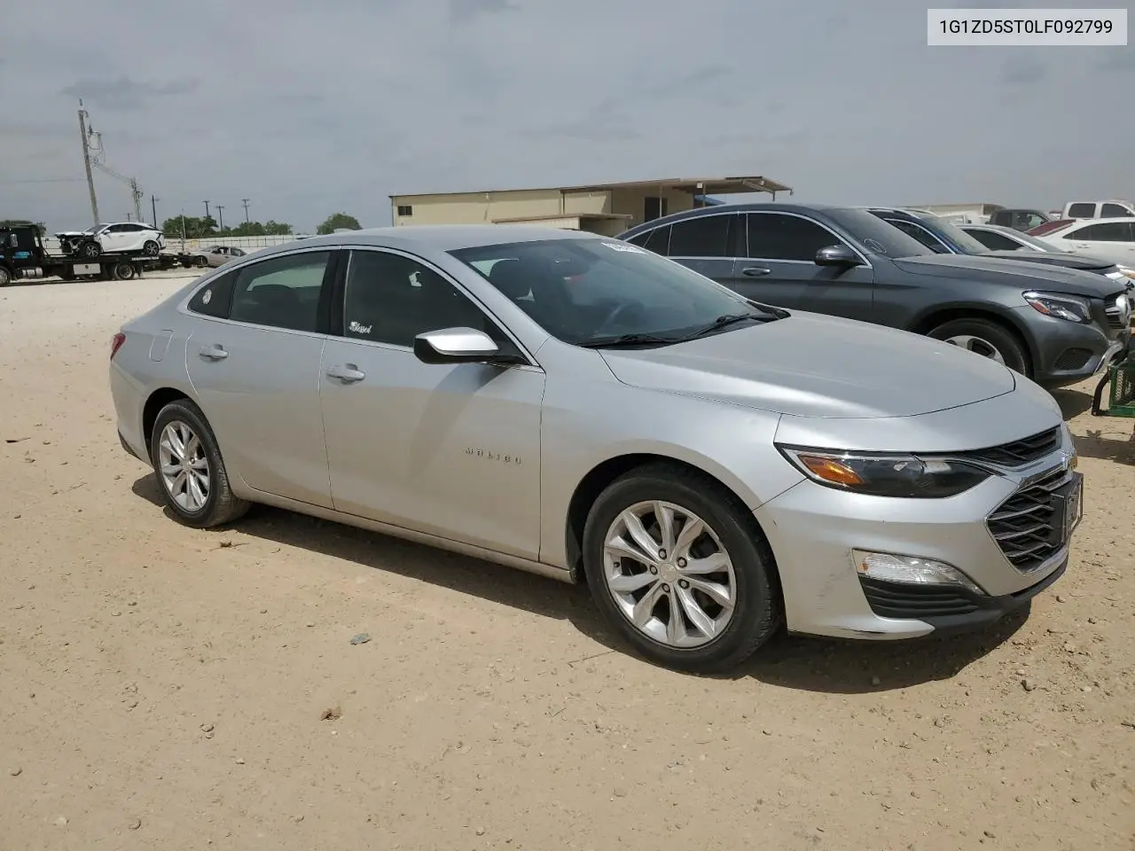 2020 Chevrolet Malibu Lt VIN: 1G1ZD5ST0LF092799 Lot: 53424705